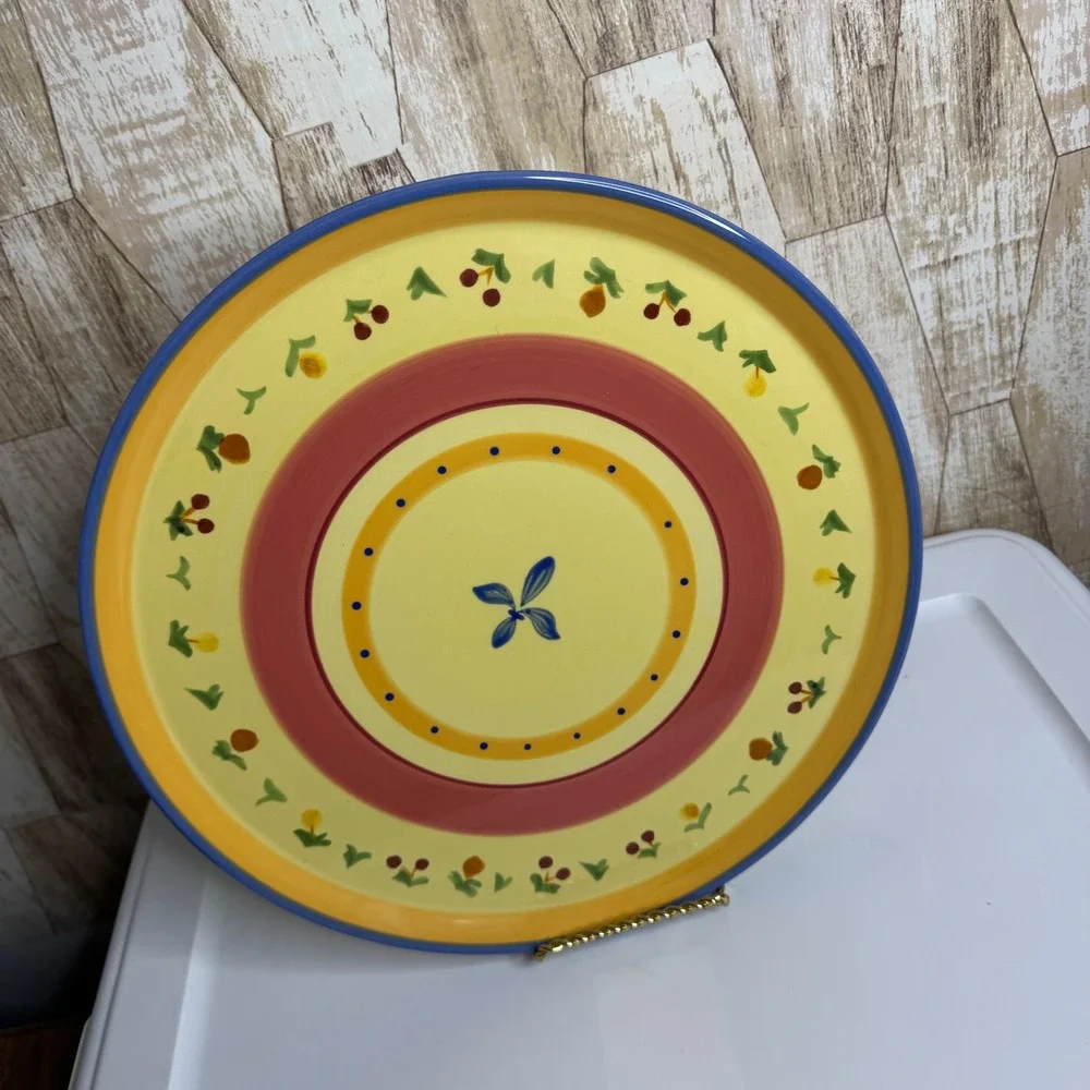 Pfaltzgraff Pistoulet by Jana Kolpen Round Platter 14